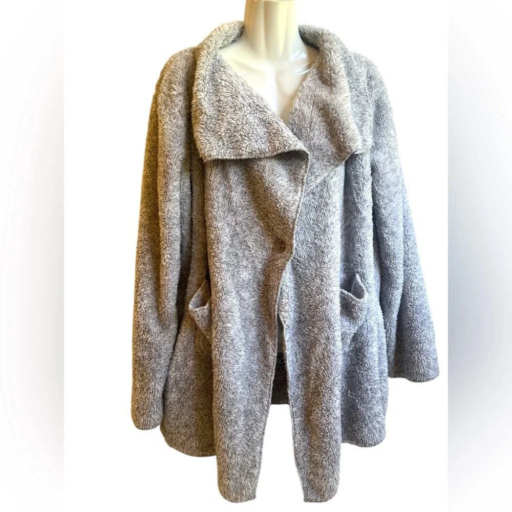 Hugs From Soft Surroundings Hug Me Cardi Terry Cardigan Sz M